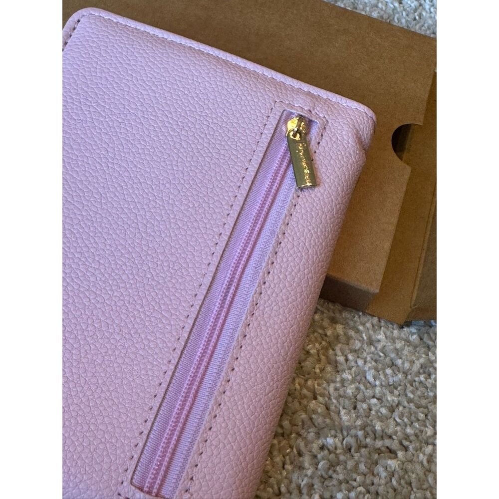 Passport Holder Cover Pink New Travel Wallet Organizer Passport Case Womens - Picture 3 of 7